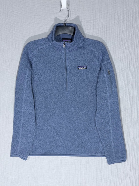 Patagonia Jackets & Blazers - 💙 NWOT | Patagonia | Better Sweater | Heathered Blue Half-Zip Fleece Pullover |